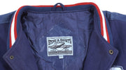 Vintage - USA, Flag & Eagle Wool Faux Leather Jacket 1990s XX-Large Vintage Retro