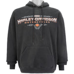 Harley Davidson - Woodstock Hooded Sweatshirt 2002 Medium Vintage Retro