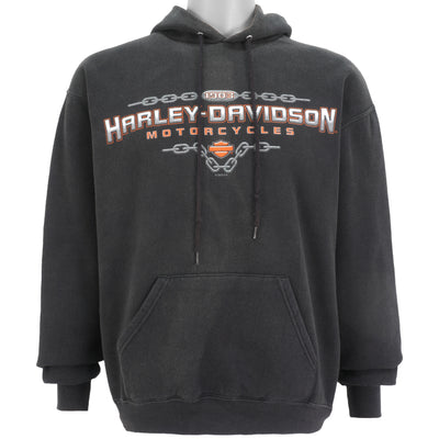 Harley Davidson - Woodstock New York Hooded Sweatshirt 2002 Medium