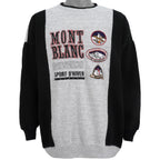 Vintage - Mont Blanc Ski Crew Neck Sweatshirt 1980s Medium Vintage Retro