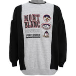 Vintage - Mont Blanc Ski Crew Neck Sweatshirt 1980s Medium Vintage Retro