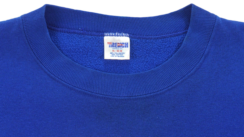 NFL (Trench) - Buffalo Bills Crew Neck Sweatshirt 1990s X-Large Vintage Retro Football