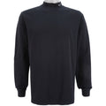 Nike - Black Turtle Neck Sweatshirt 1990s Medium Vintage Retro