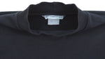 Nike - Black Turtle Neck Sweatshirt 1990s Medium Vintage Retro