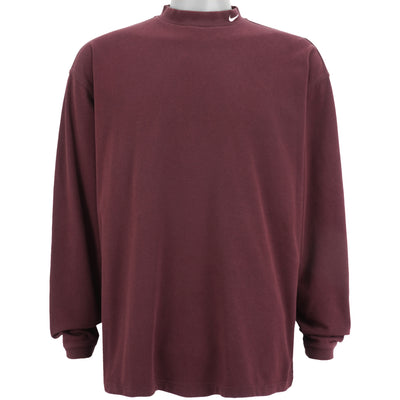 Nike - Red Turtleneck Sweatshirt X-Large