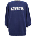 Nike - Dallas Cowboys Spell-Out Sweatshirt 1990s XX-Large Vintage Retro