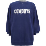 Nike - Dallas Cowboys Spell-Out Sweatshirt 1990s XX-Large Vintage Retro