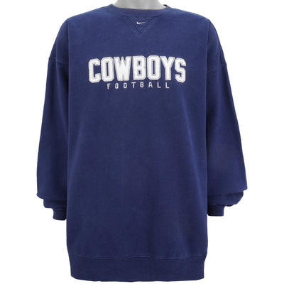 Nike - Dallas Cowboys Spell-Out Sweatshirt 1990s XX-Large