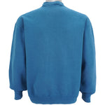 Ralph Lauren (Polo Sport) - Blue Spell-Out Embroidered Sweatshirt 1990s Large Vintage Retro