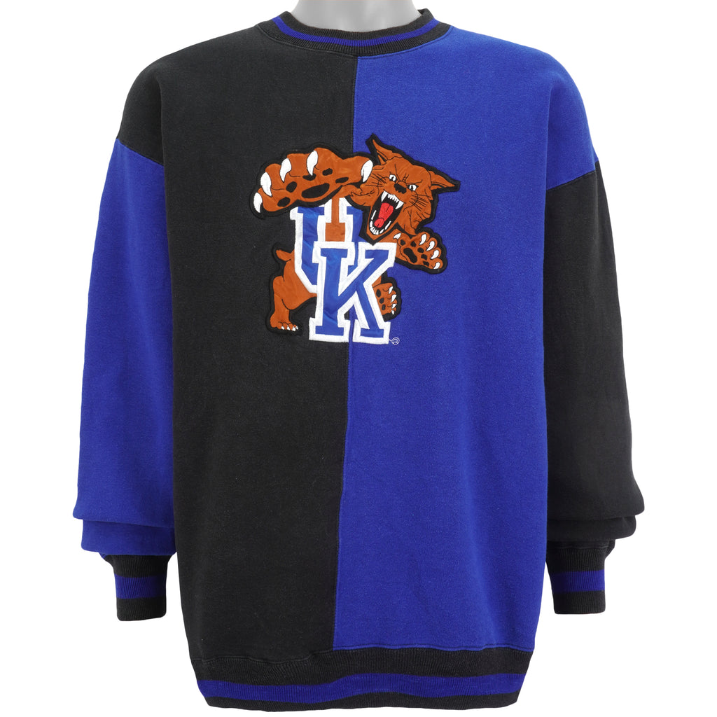 NCAA  - University of Kentucky Wildcats Sweatshirt 1990s Large Vintage Retro Football