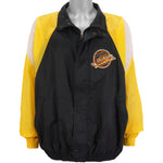 NHL (Logo 7) - Vancouver Canucks Windbreaker 1990s X-Large Vintage Retro Hockey
