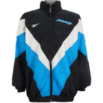 NFL (Authentic) - Carolina Panthers Windbreaker 1990s X-Large Vintage Retro Football