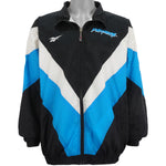 NFL (Authentic) - Carolina Panthers Windbreaker 1990s X-Large Vintage Retro Football