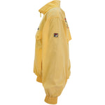 FILA -  Yellow Biella Italia Bomber Jacket 1990s Large Vintage Retro
