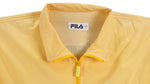 FILA -  Yellow Biella Italia Bomber Jacket 1990s Large Vintage Retro