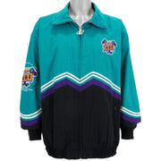 NFL (Logo Athletic) - New Orleans Super Bowl XXXI Windbreaker 1997 X-Large Vintage Retro Football