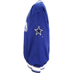 Starter - Dallas Cowboys Big Spell-Out Pullover Windbreaker 1990s Large Vintage Retro Football