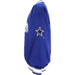 Starter - Dallas Cowboys Big Spell-Out Pullover Windbreaker 1990s Large Vintage Retro Football