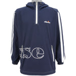 Ellesse - Zip-Up Hooded Windbreaker 1990s Large Vintage Reteo