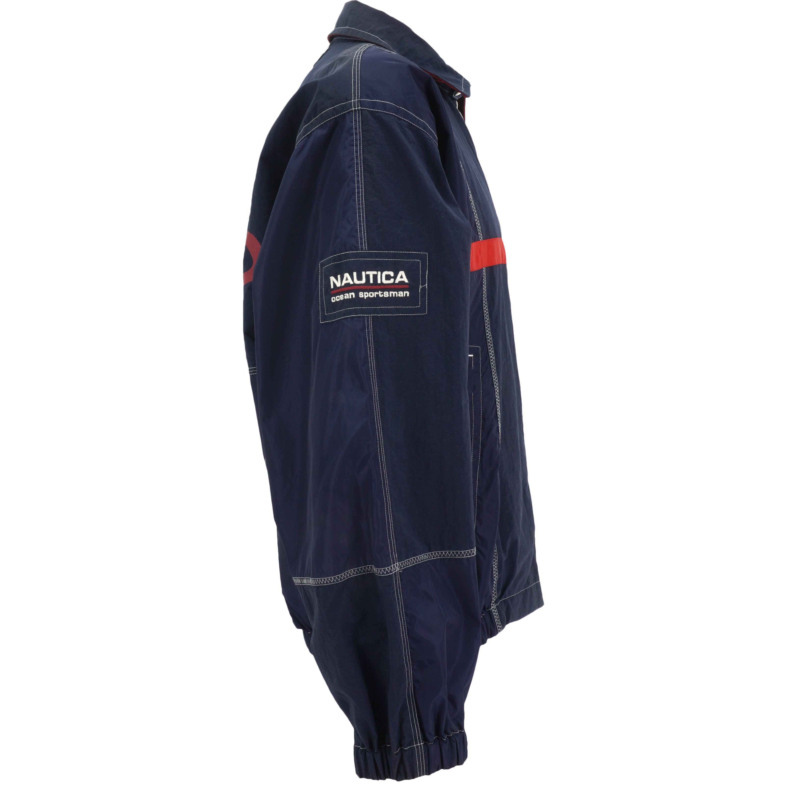 Nautica - 17 US - 25 Zip-Up Jacket 1990s Medium Vintage Retro