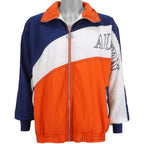 NCAA (Genuine Stuff) - Auburn Tigers Zip-Up Windbreaker 1990s Large Vintage Retro College