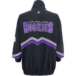 MLB (Logo Athletic) - Colorado Rockies Windbreaker 1990s X-Large