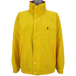 Nautica - Blue & Yellow Reversible Jacket 1990s Large Vintage Retro
