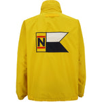 Nautica - Competition Yellow & Blue Reversible Jacket 1990s Large