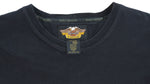Harley Davidson - Spell-Out Embroidered T-Shirt 1990s X-Large Vintage Retro