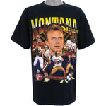 NFL (Salem) - Kansas City Chiefs, Memories Of Joe Montana T-Shirt 1995 X-Large
