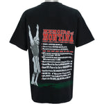 NFL (Salem) - Kansas City Chiefs, Joe Montana 2 Side T-Shirt 1995 X-Large Vintage Retro