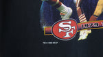 NFL (Salem) - Kansas City Chiefs, Joe Montana 2 Side T-Shirt 1995 X-Large Vintage Retro