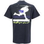 Nike - Tennis Challenge Court T-Shirt 1990s Medium Vintage Retro