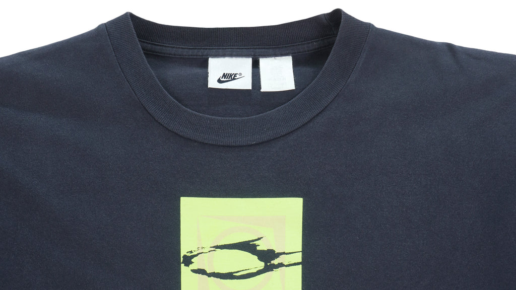 Nike - Tennis Challenge Court T-Shirt 1990s Medium Vintage Retro