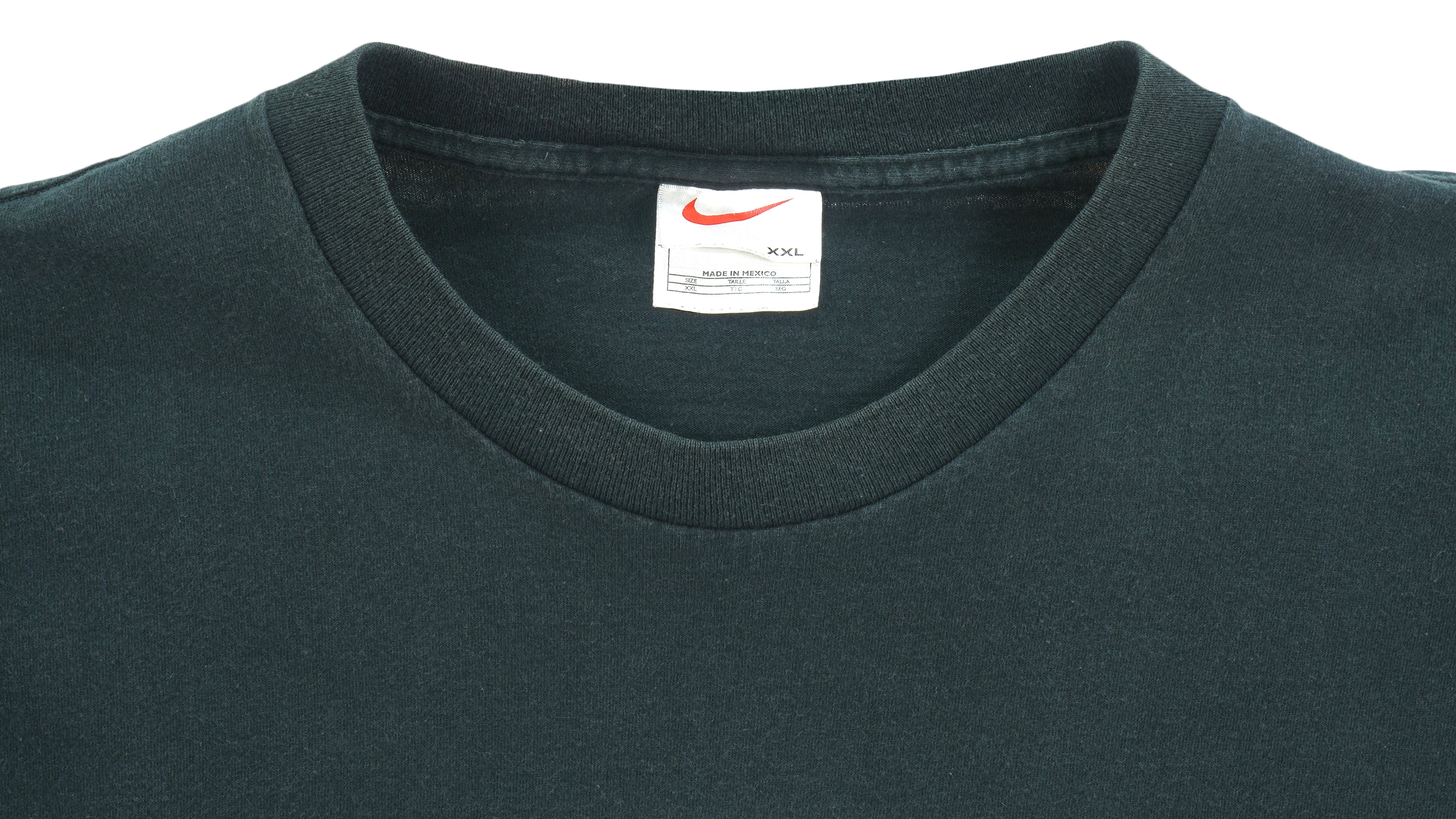 Nike - Black Flight T-Shirt 1990s XX-Large Vintage Retro