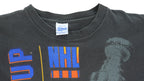 NHL (Salem) - Pittsburgh Penguins Stanley Cup Championship 2 Side T-Shirt 1991 Large Vintage Retro Hockey