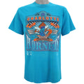 NBA (Trench) - Charlotte Hornets Big Logo T-Shirt 1990s Large Vintage Retro Basketball