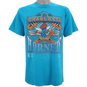 NBA (Trench) - Charlotte Hornets Big Logo T-Shirt 1990s Large Vintage Retro Basketball