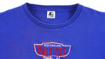 Starter - New England Patriots Embroidered T-Shirt 1990s X-Large Vintage Retro Football
