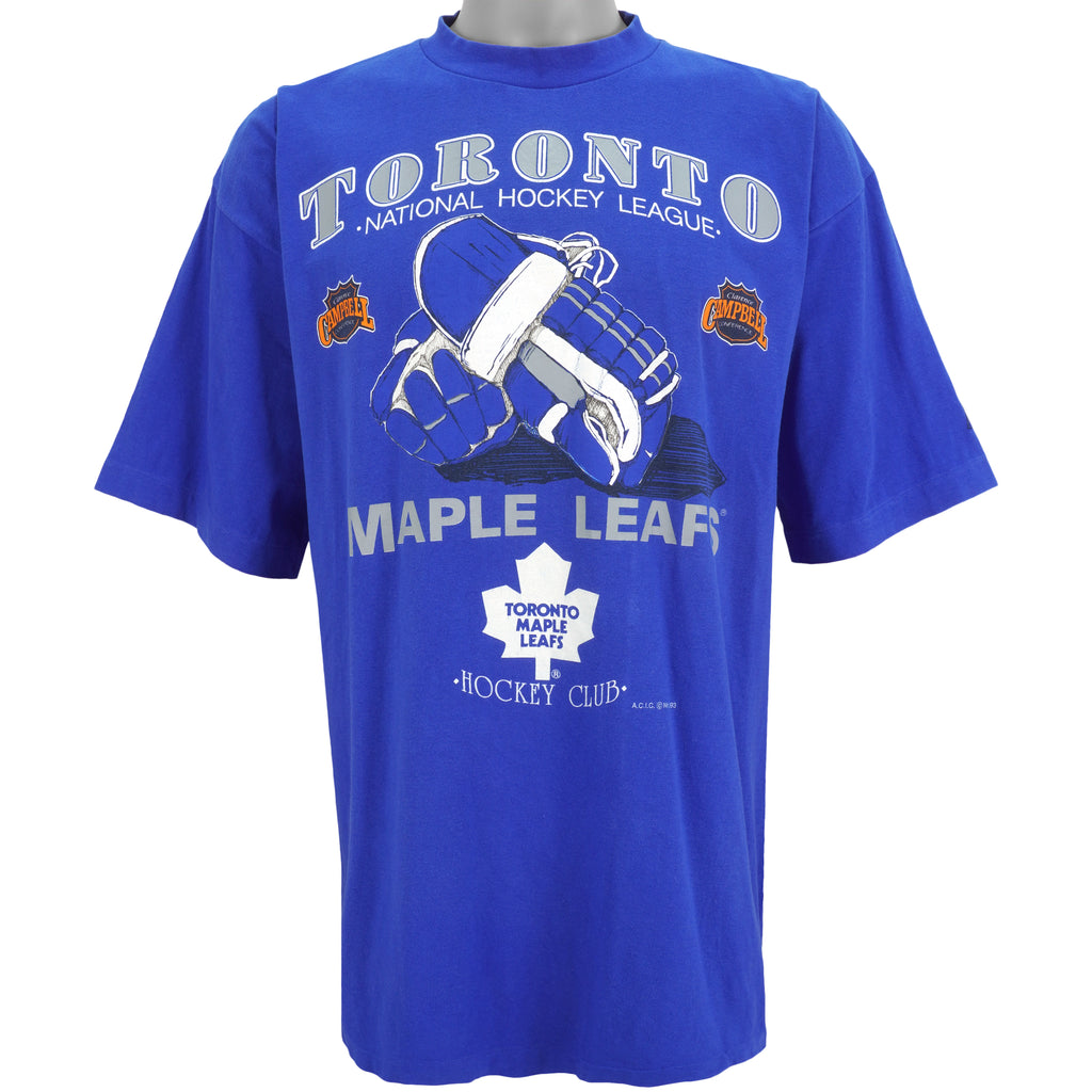 MLB (Softwear) - Toronto Blue Jays Spell-Out T-Shirt 1993 X-Large Vintage Retro Baseball