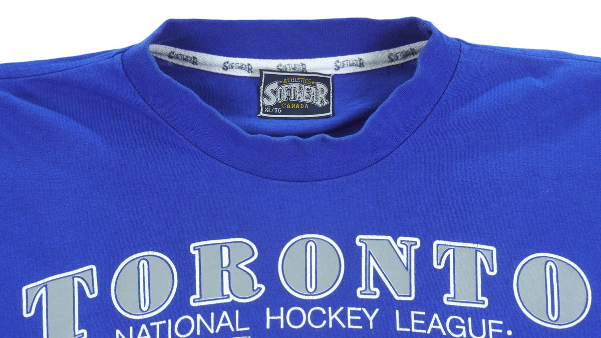 MLB (Softwear) - Toronto Blue Jays Spell-Out T-Shirt 1993 X-Large Vintage Retro Baseball