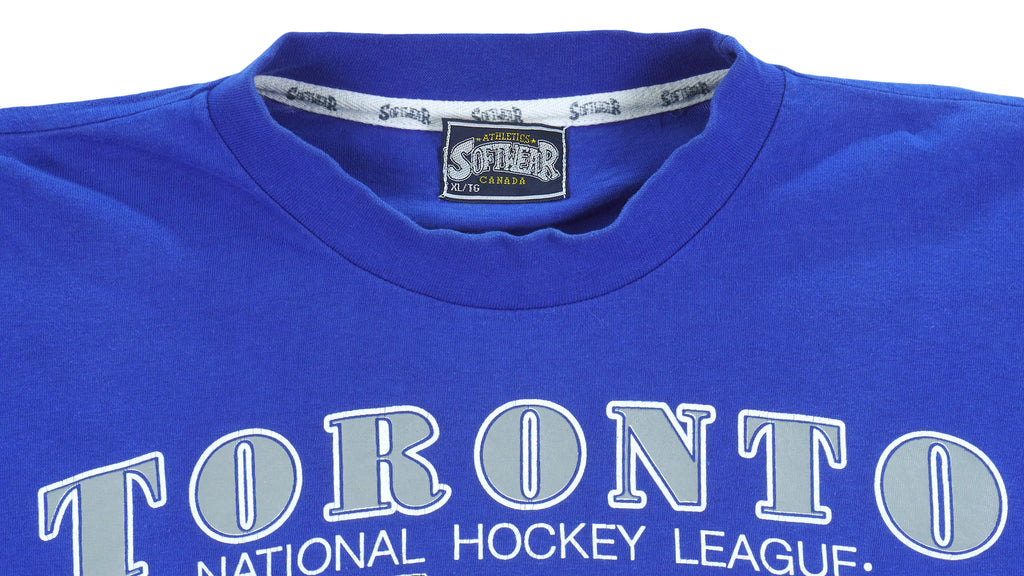MLB (Softwear) - Toronto Blue Jays Spell-Out T-Shirt 1993 X-Large Vintage Retro Baseball