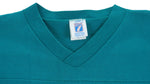 NFL (Logo 7) - Miami Dolphins Big Spell-Out Jersey 1990 Small Vintage Retro Football