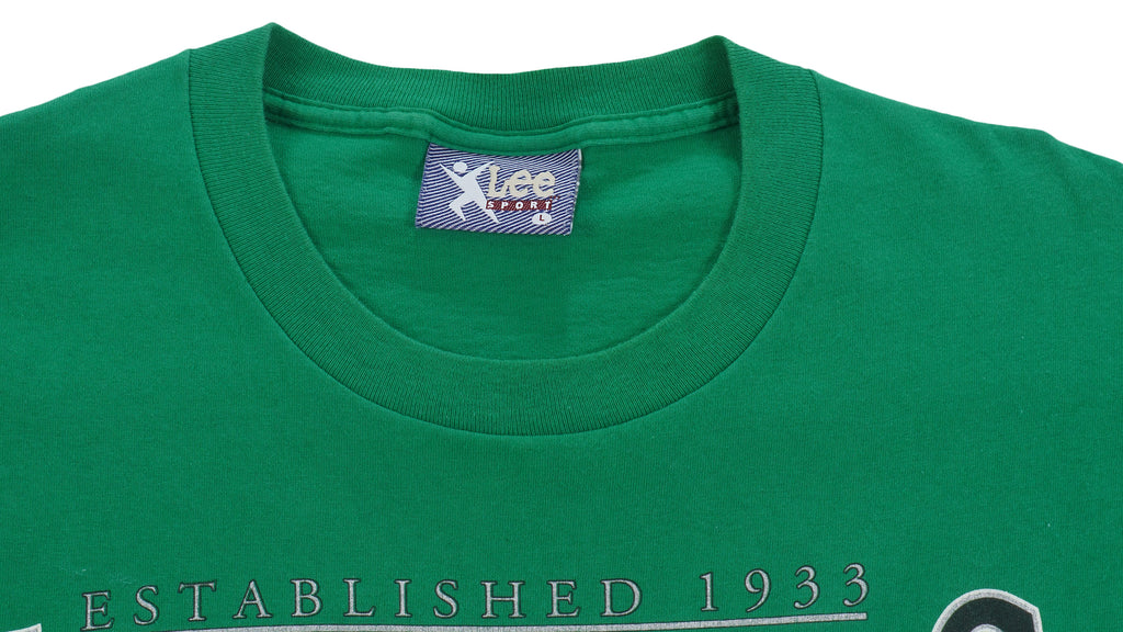 NFL (Lee) - Philadelphia Eagles Spell-Out T-Shirt 1995 Large Vintage Retro Football