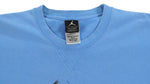 Nike - Blue Jordan, Learn To Fly Big Logo T-Shirt 1990s Large Vintage Retro Basketball