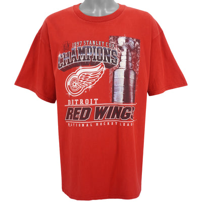 NHL (Lee) - Detroit Red Wings, Stanley Cup Champions Deadstock T-Shirt 1997 XX-Large