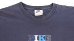 Nike - Blue Tennis Big spell-Out T-Shirt 1990s X-Large Vintage Retro