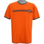 Nike - Orange N Logo T-Shirt 1990s XX-Large Vintage Retro