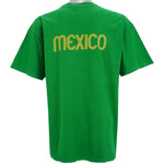 Nike - Nike Team Mexico Spell-Out T-Shirt 1990s Large Vintage Retro Football