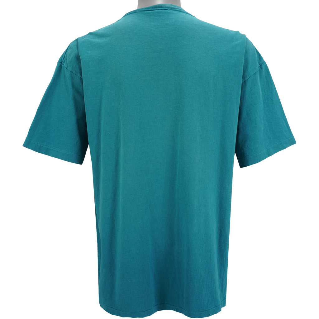 NFL (Riddell) - Miami Dolphins Spell-Out T-Shirt 1994 X-Large Vintage Retro Football